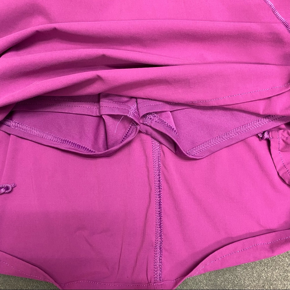 Women’s Pink Active Skort with Pockets - Picture 2 of 4
